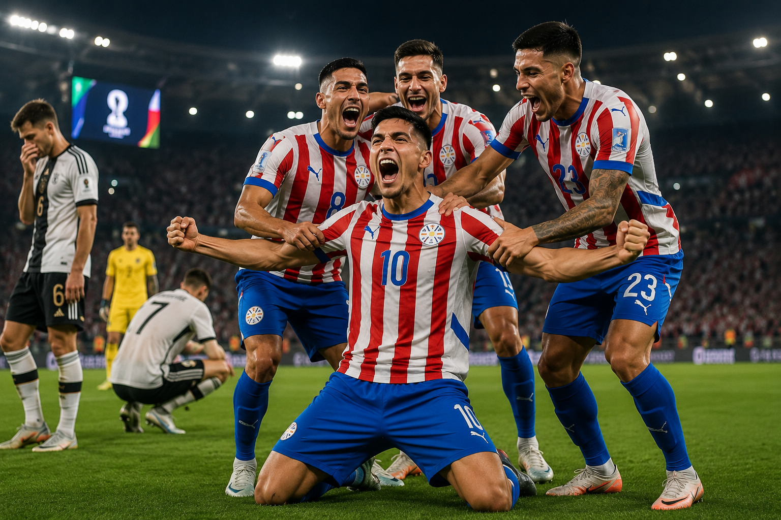 Dünya Kupası'nda Dev Sürpriz! Paraguay, Almanya'yı Penaltılarla Eledi