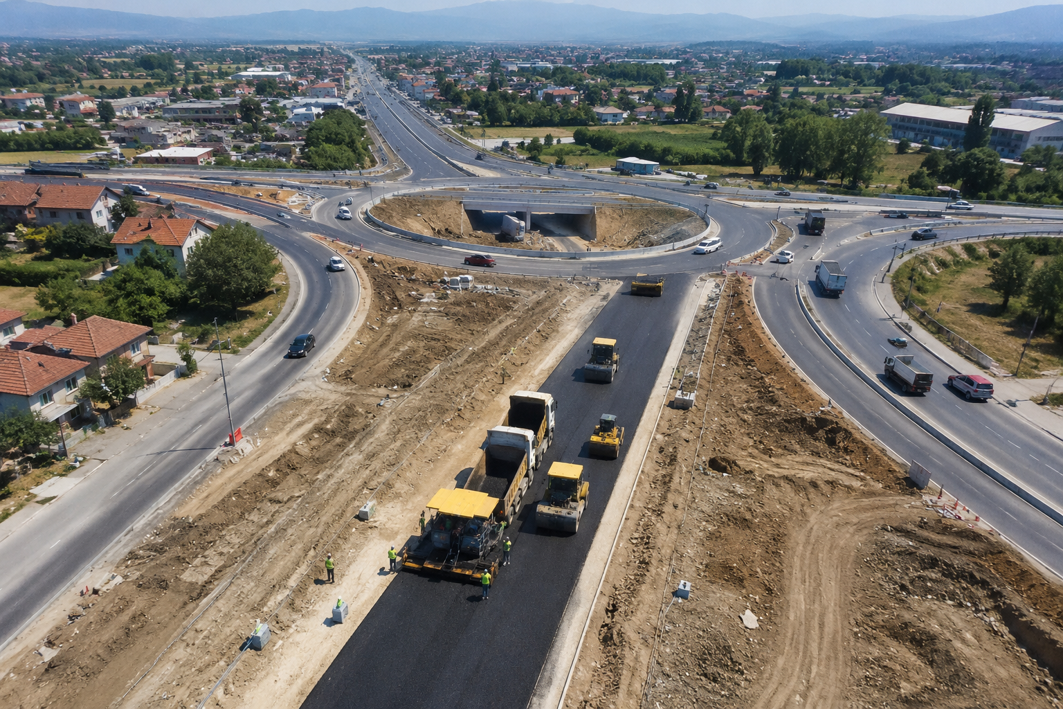 Erenler'de Trafiği Rahatlatacak Projede Sona Doğru